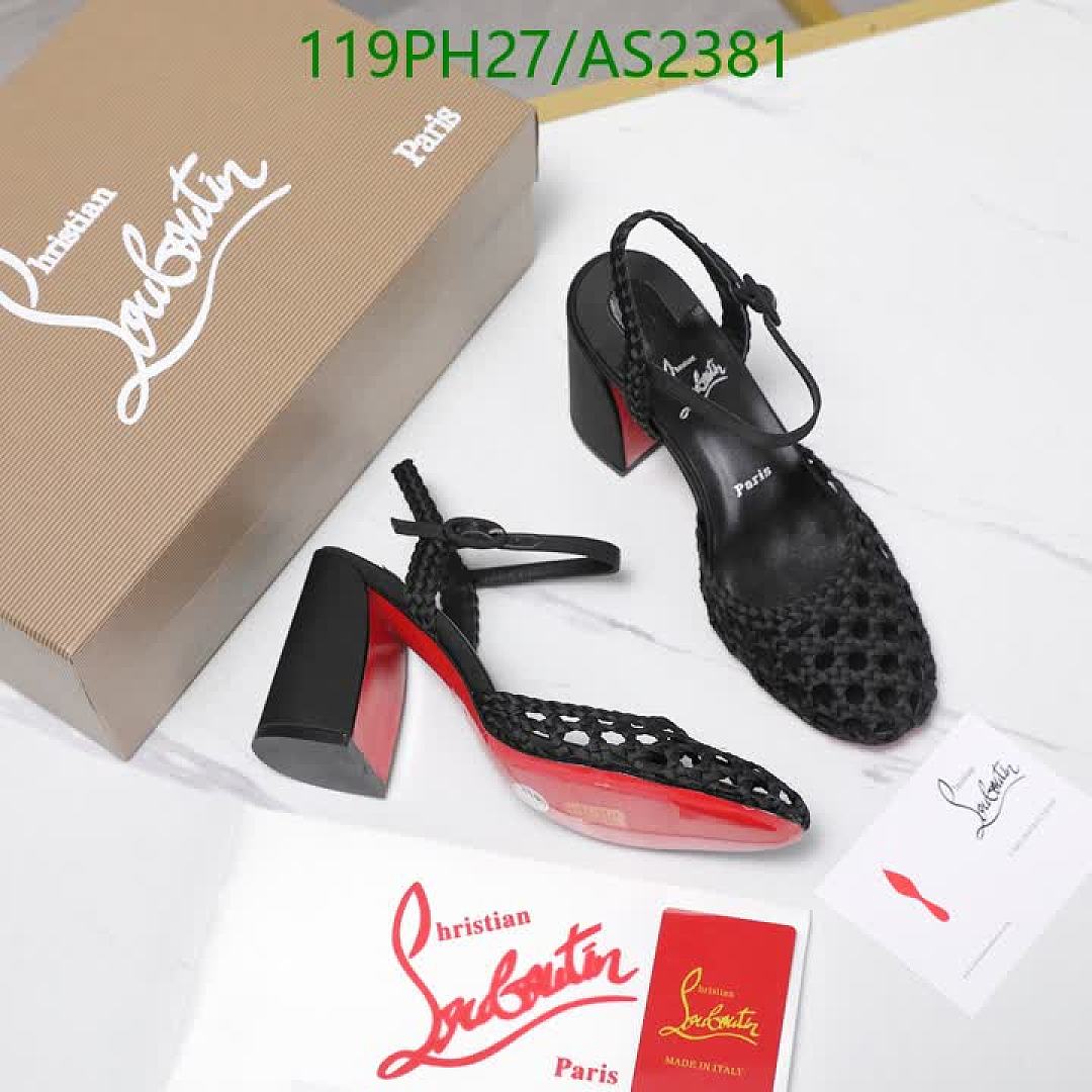 Christian Louboutin-Women Shoes Code: AS2381 $: 119USD