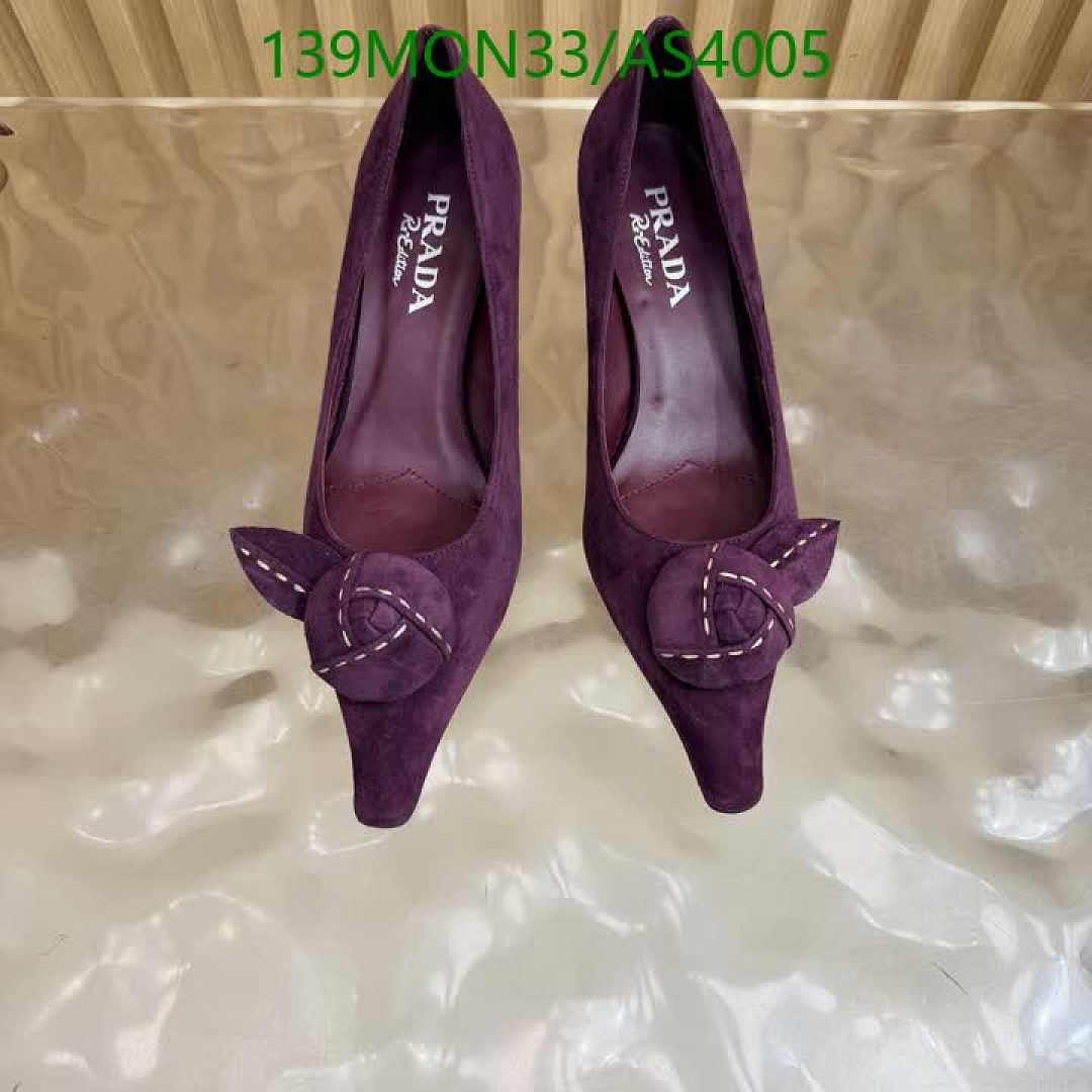 Prada-Women Shoes Code: AS4005 $: 139USD
