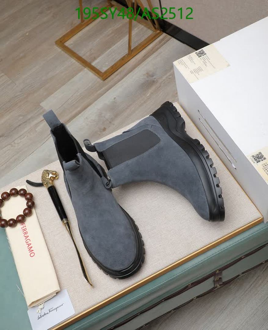 Ferragamo-Men shoes Code: AS2512 $: 195USD