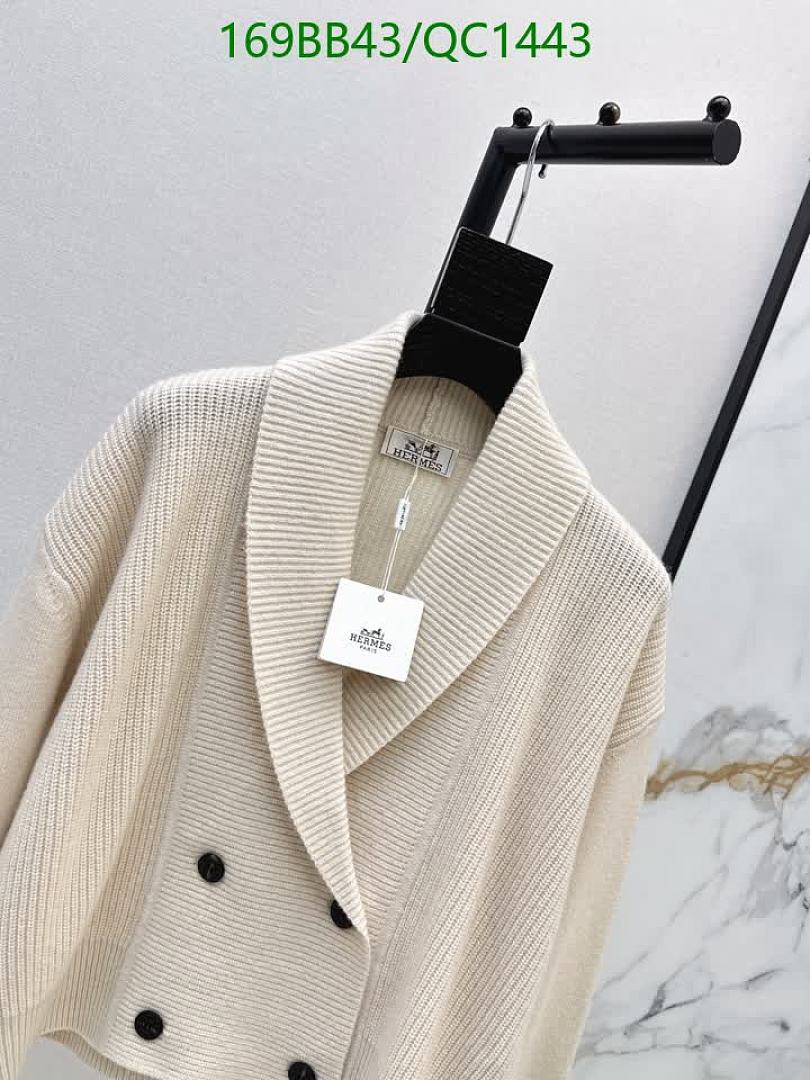 Hermes-Clothing Code: QC1443 $: 169USD