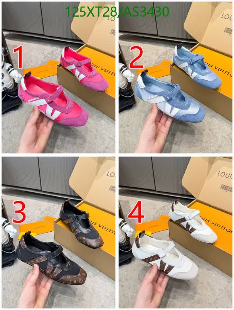 LV-Women Shoes Code: AS3430 $: 125USD