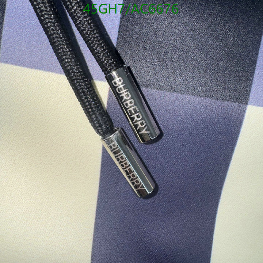 Burberry-Clothing Code: AC6676 $: 45USD