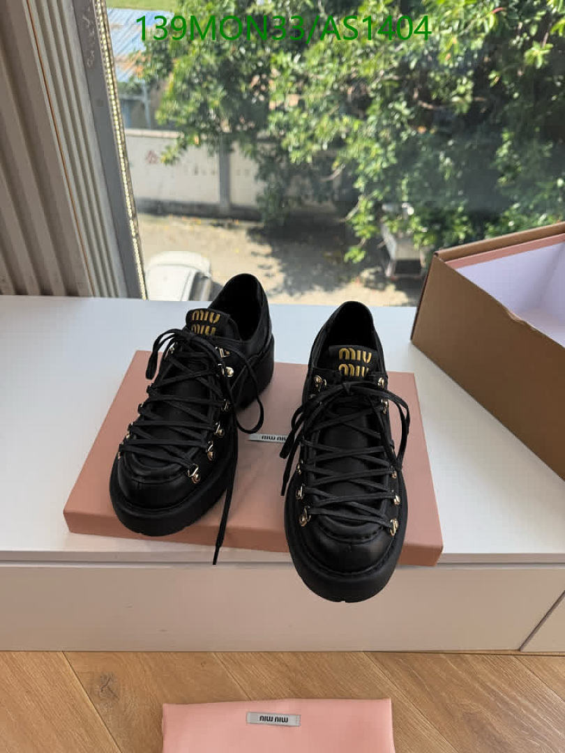 Miu Miu-Women Shoes Code: AS1404 $: 139USD