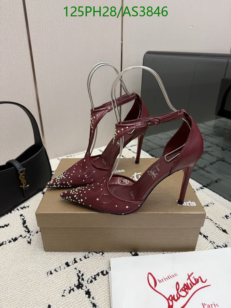 Christian Louboutin-Women Shoes Code: AS3846 $: 125USD
