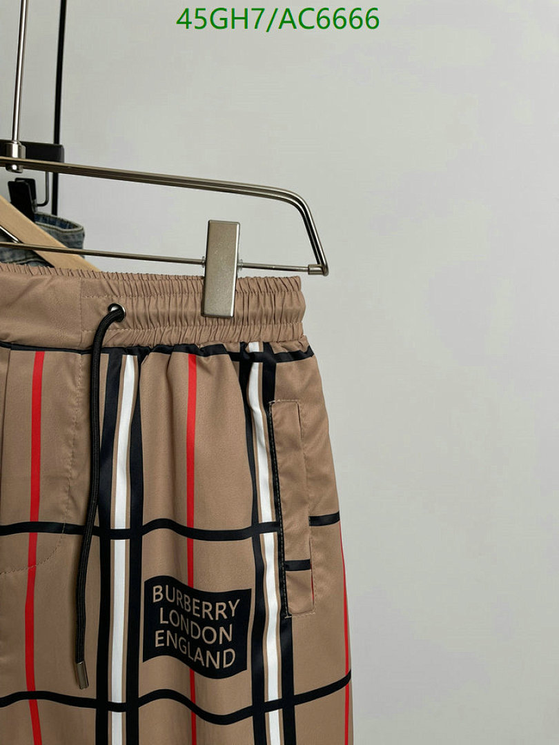 Burberry-Clothing Code: AC6666 $: 45USD