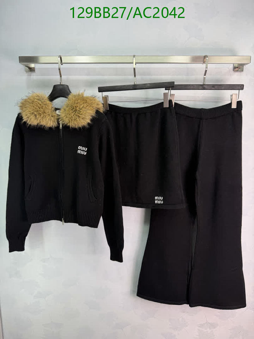 Miu Miu-Clothing Code: AC2042 $: 129USD