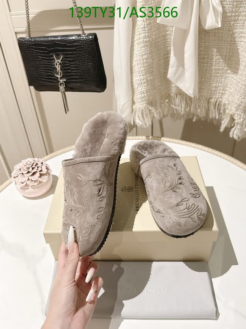Brunello Cucinelli-Women Shoes Code: AS3566 $: 139USD