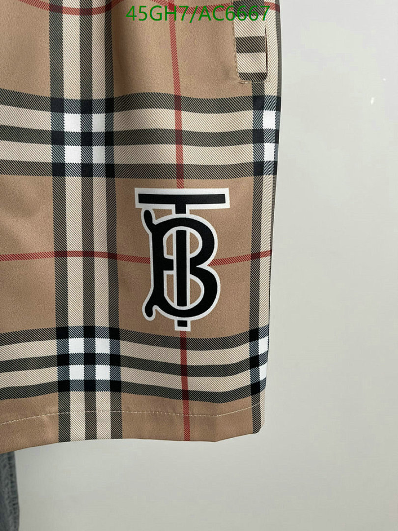 Burberry-Clothing Code: AC6667 $: 45USD