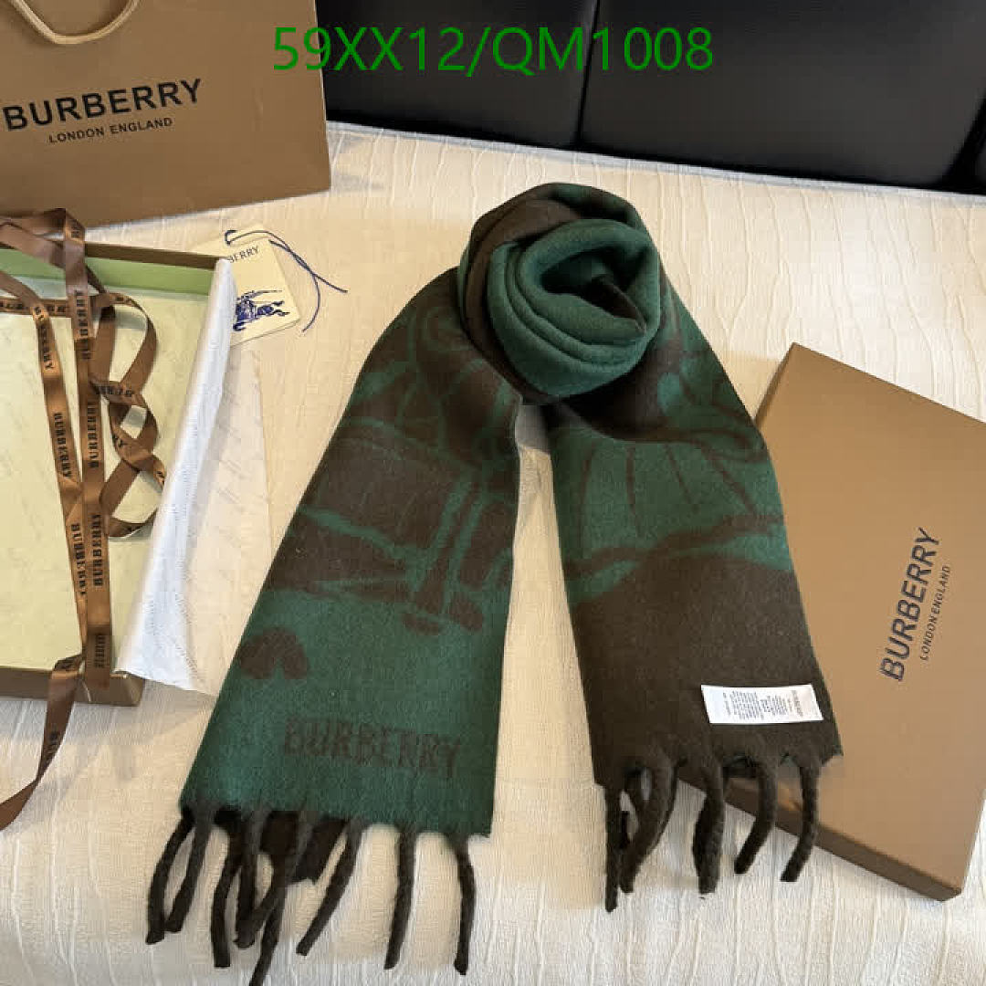 Burberry-Scarves Code: QM1008 $: 59USD