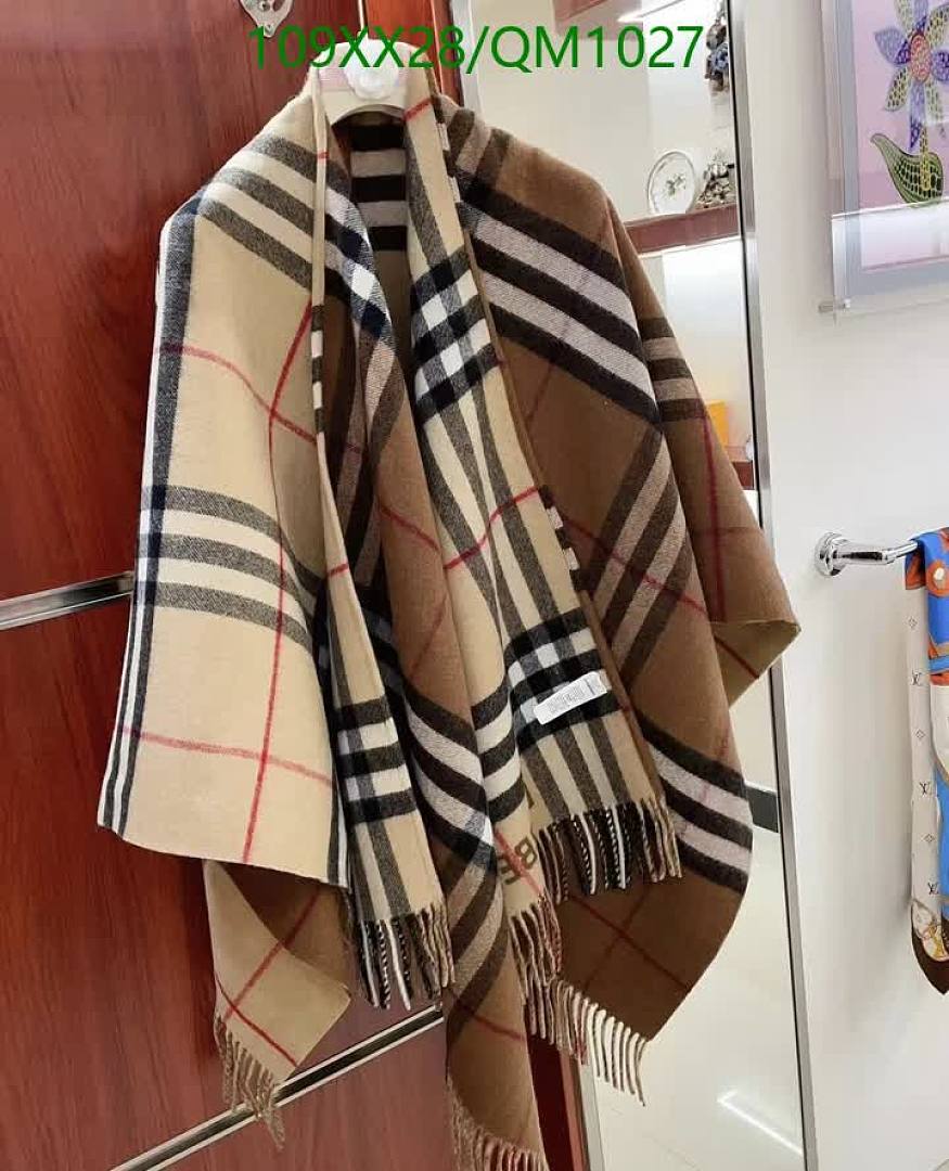 Burberry-Scarves Code: QM1027 $: 109USD