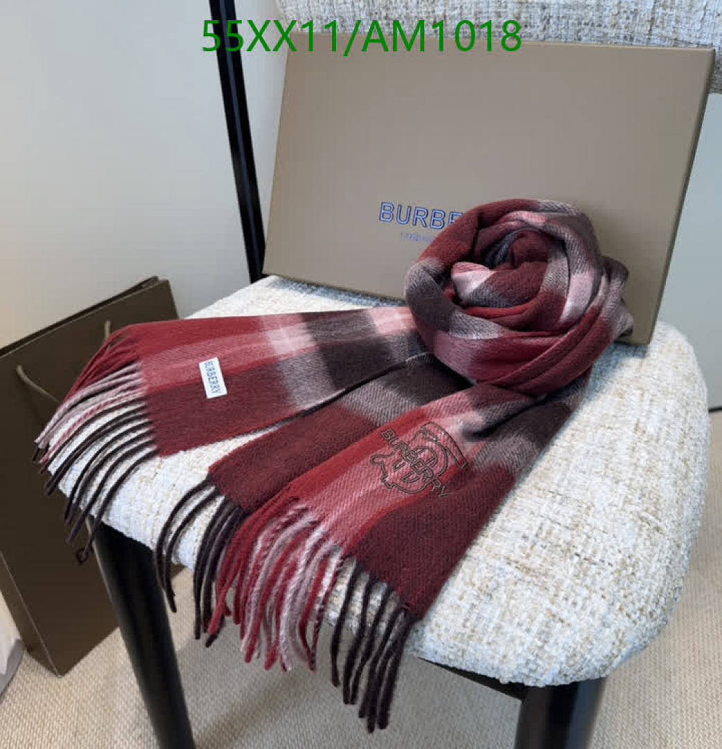 Burberry-Scarves Code: AM1018 $: 55USD