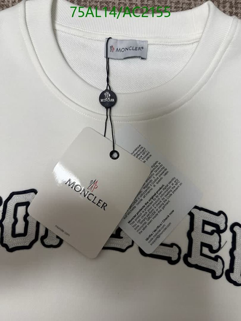 Moncler-Clothing Code: AC2155 $: 75USD