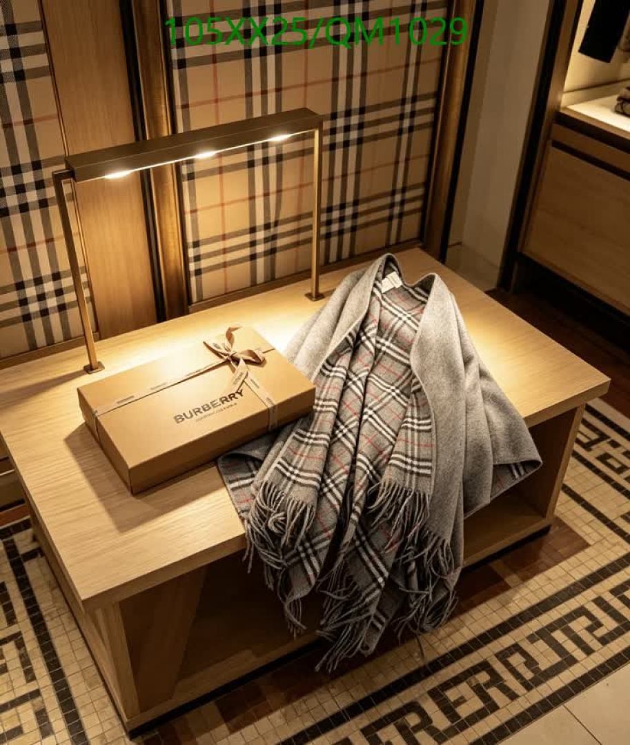 Burberry-Scarves Code: QM1029 $: 105USD