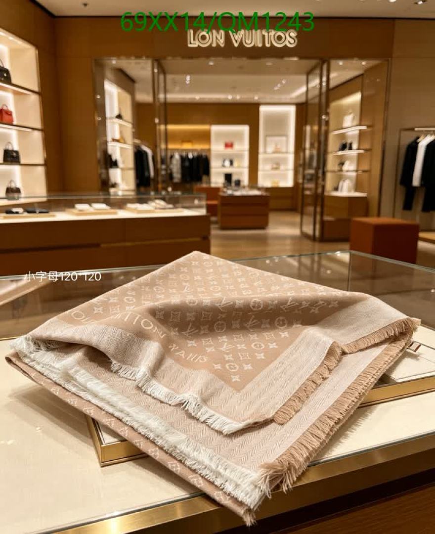 LV-Scarves Code: QM1243 $: 69USD