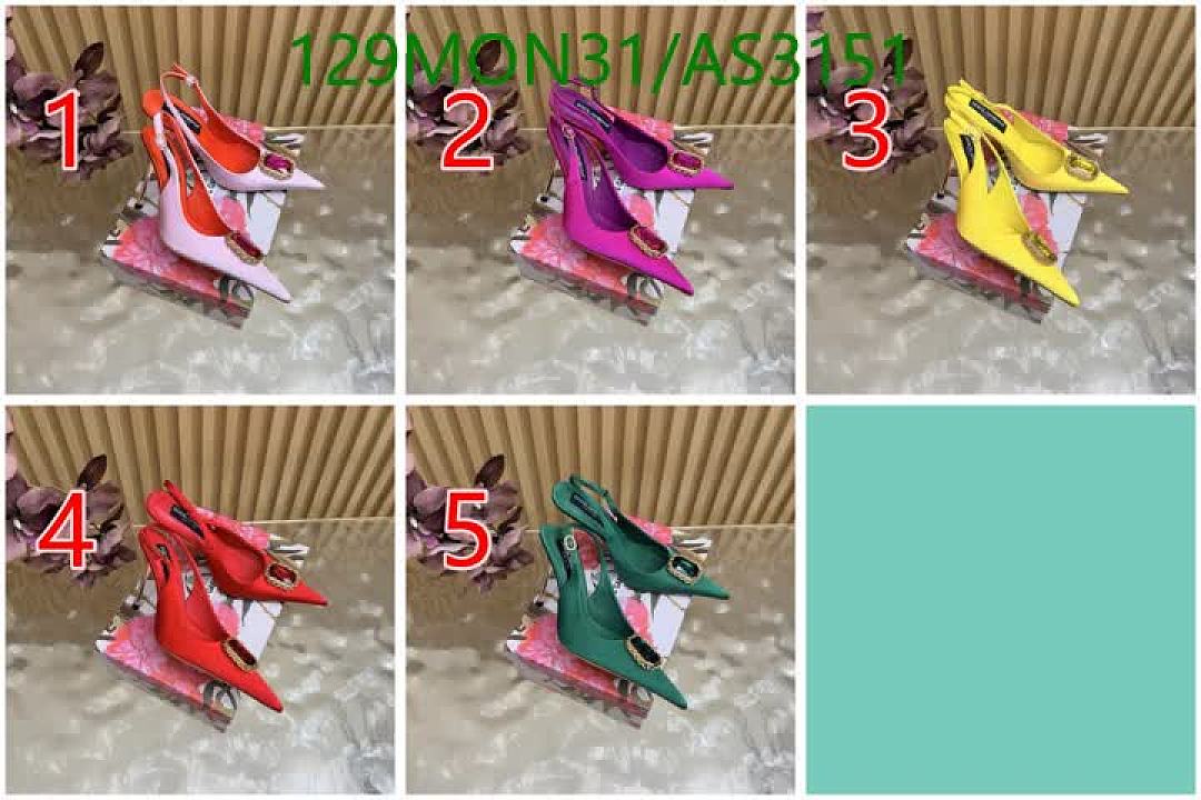 D&G-Women Shoes Code: AS3151 $: 129USD