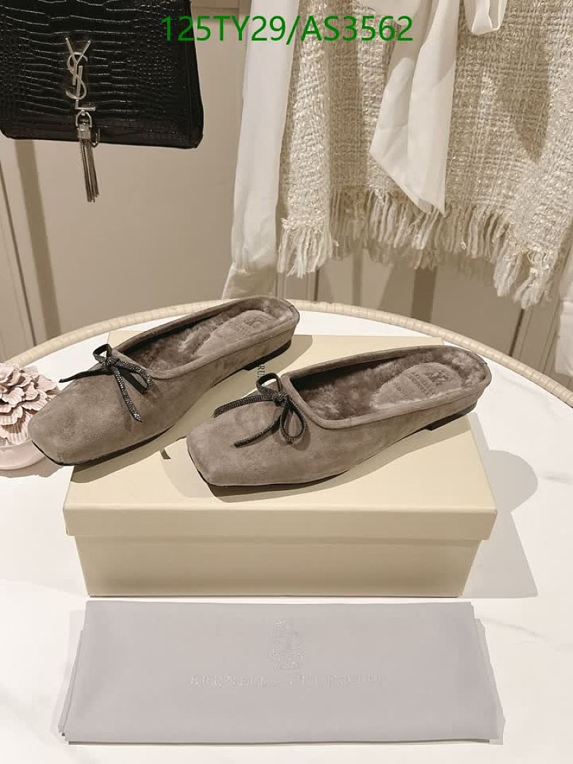 Brunello Cucinelli-Women Shoes Code: AS3562 $: 125USD