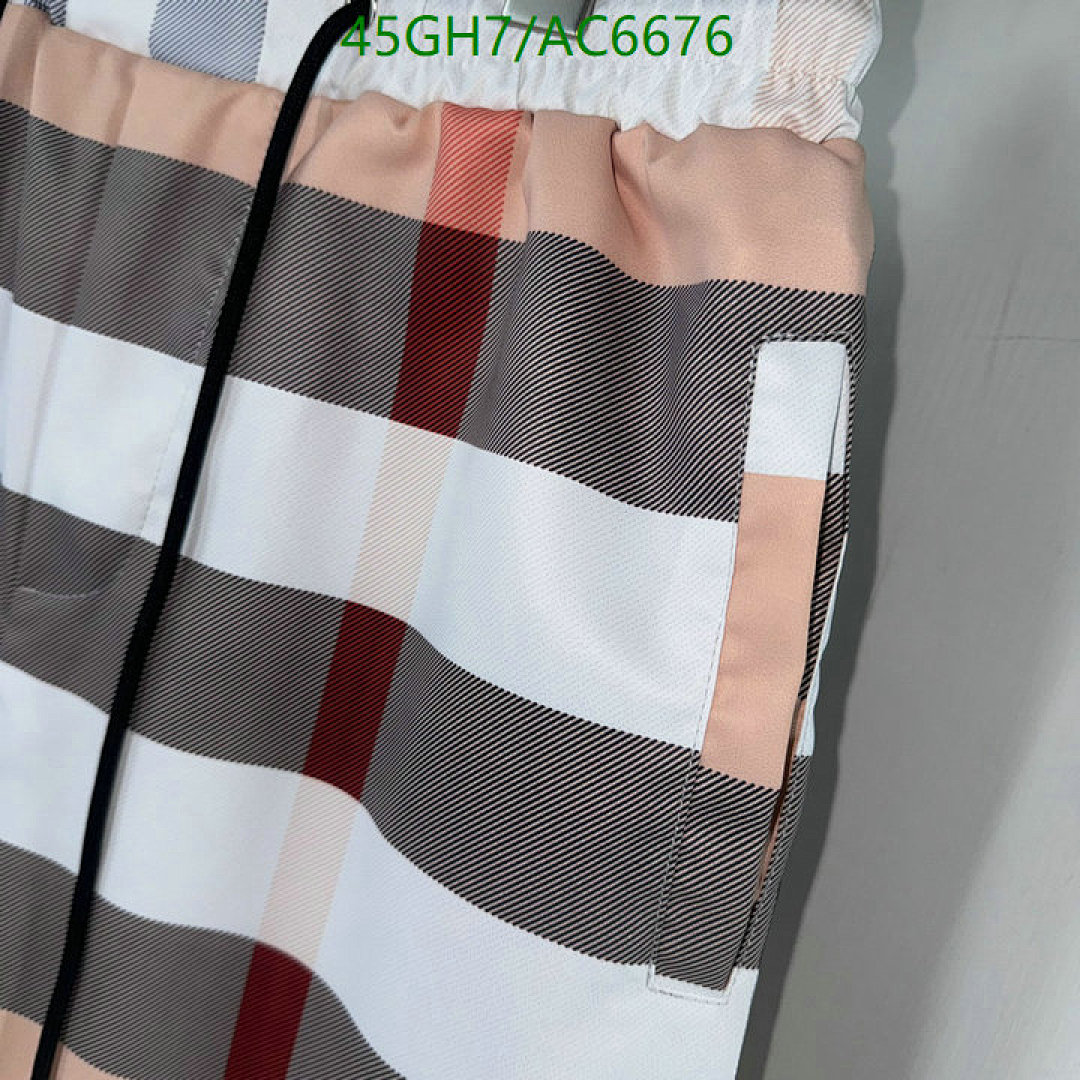 Burberry-Clothing Code: AC6676 $: 45USD