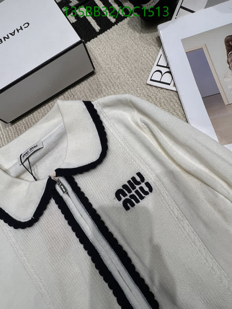 Miu Miu-Clothing Code: QC1513 $: 135USD