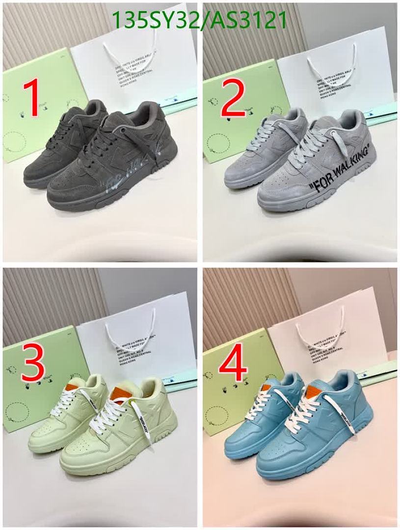 Off White-Men shoes Code: AS3121 $: 135USD