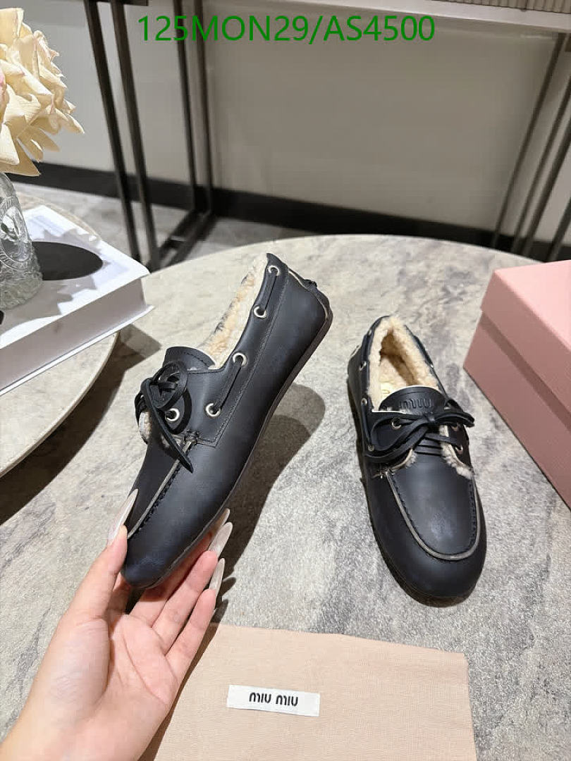 Miu Miu-Women Shoes Code: AS4500 $: 125USD