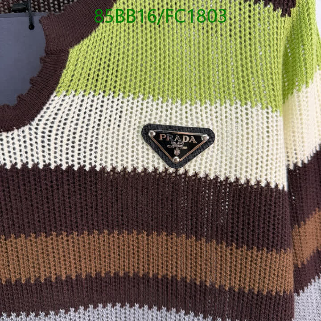 Prada-Clothing Code: FC1803 $: 85USD