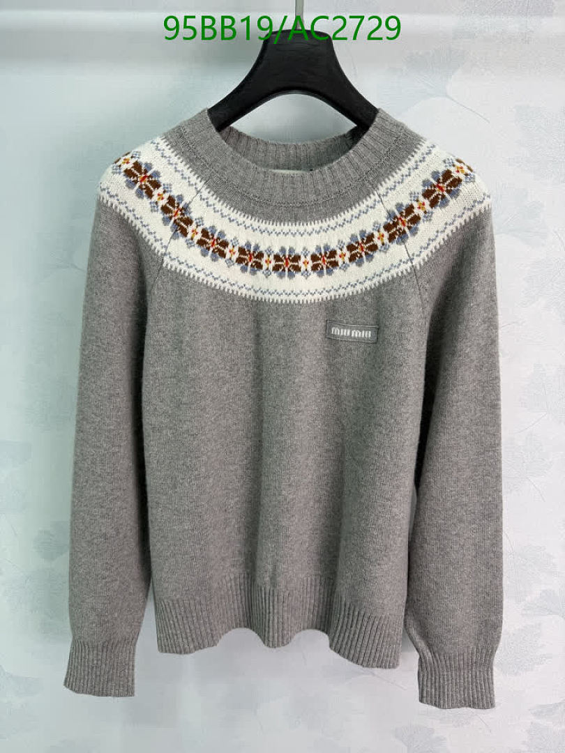 Miu Miu-Clothing Code: AC2729 $: 95USD