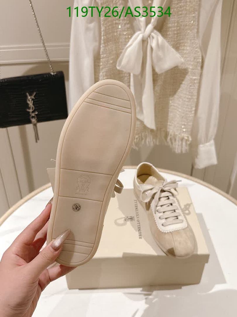 Brunello Cucinelli-Women Shoes Code: AS3534 $: 119USD