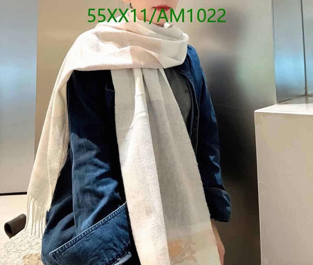 Burberry-Scarves Code: AM1022 $: 55USD