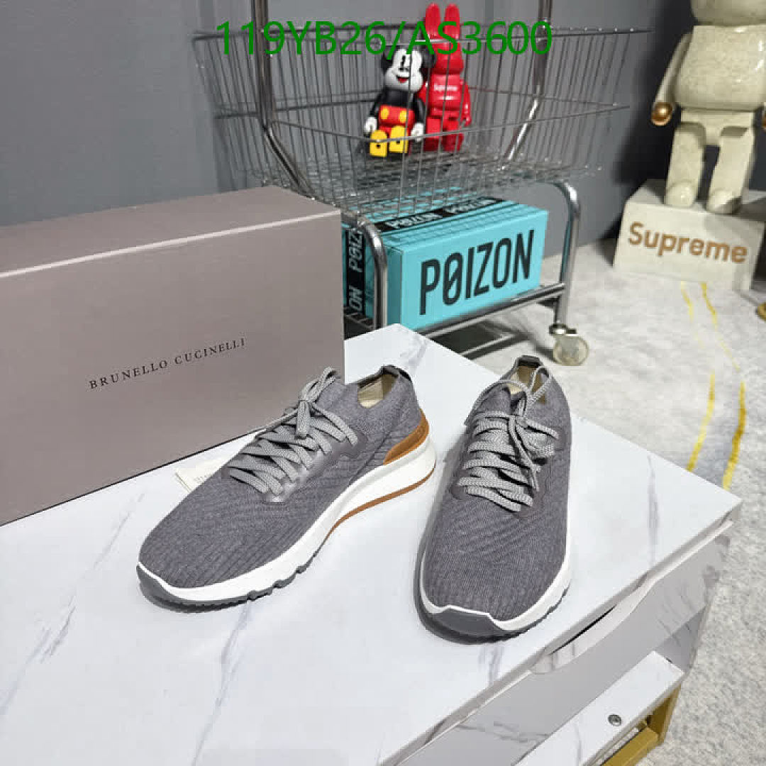 Brunello Cucinelli-Men shoes Code: AS3600 $: 119USD