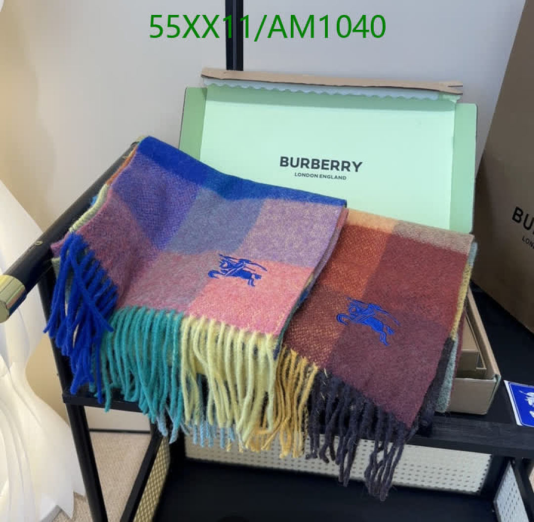 Burberry-Scarves Code: AM1040 $: 55USD