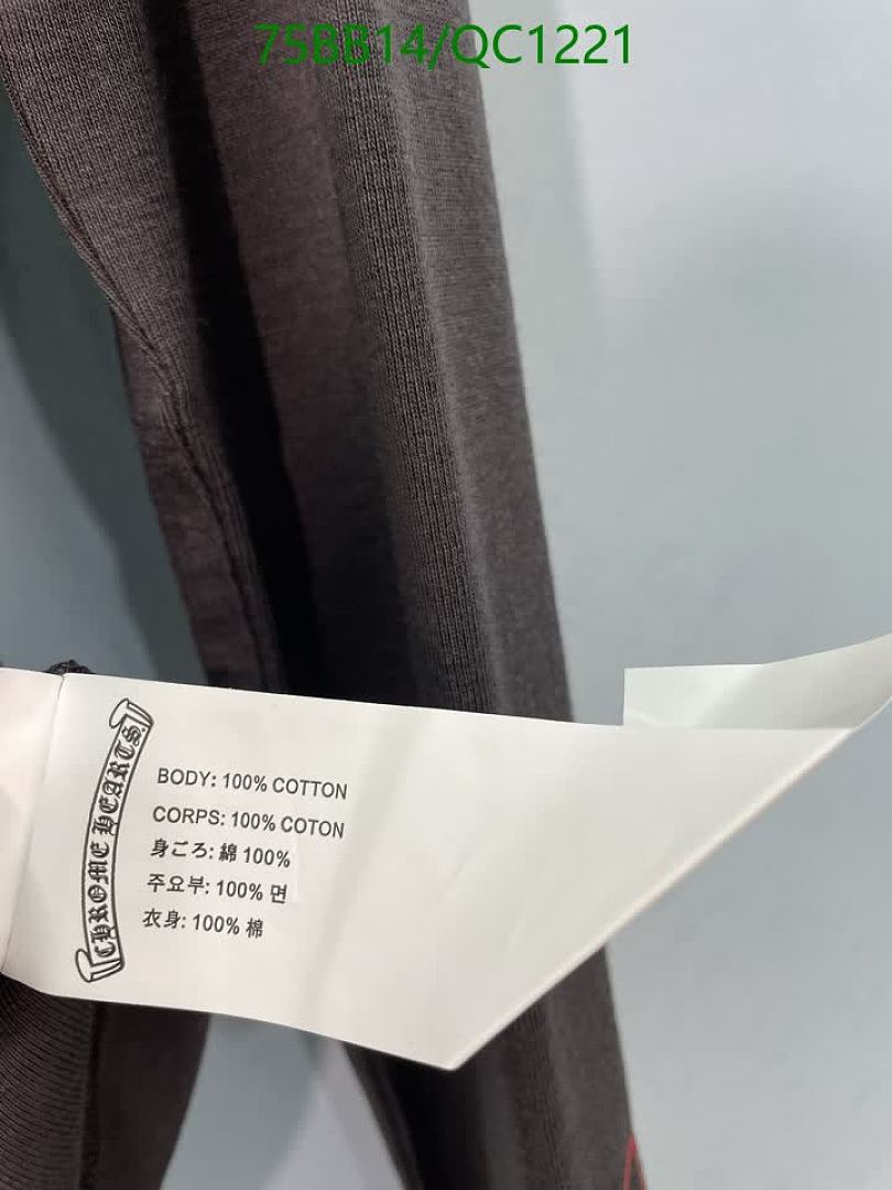 Chrome Hearts-Clothing Code: QC1221 $: 75USD