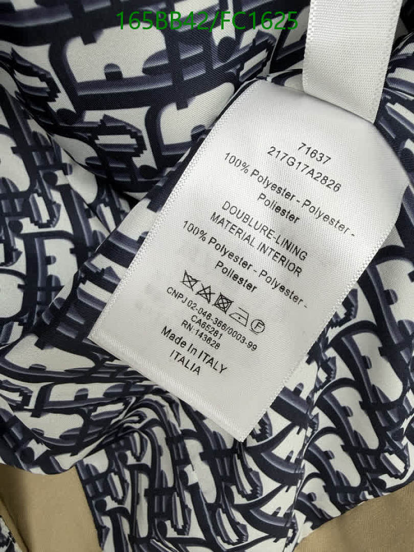 Dior-Clothing Code: FC1625 $: 165USD
