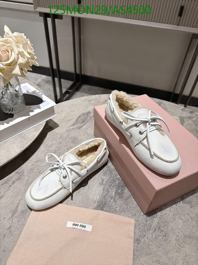 Miu Miu-Women Shoes Code: AS4500 $: 125USD