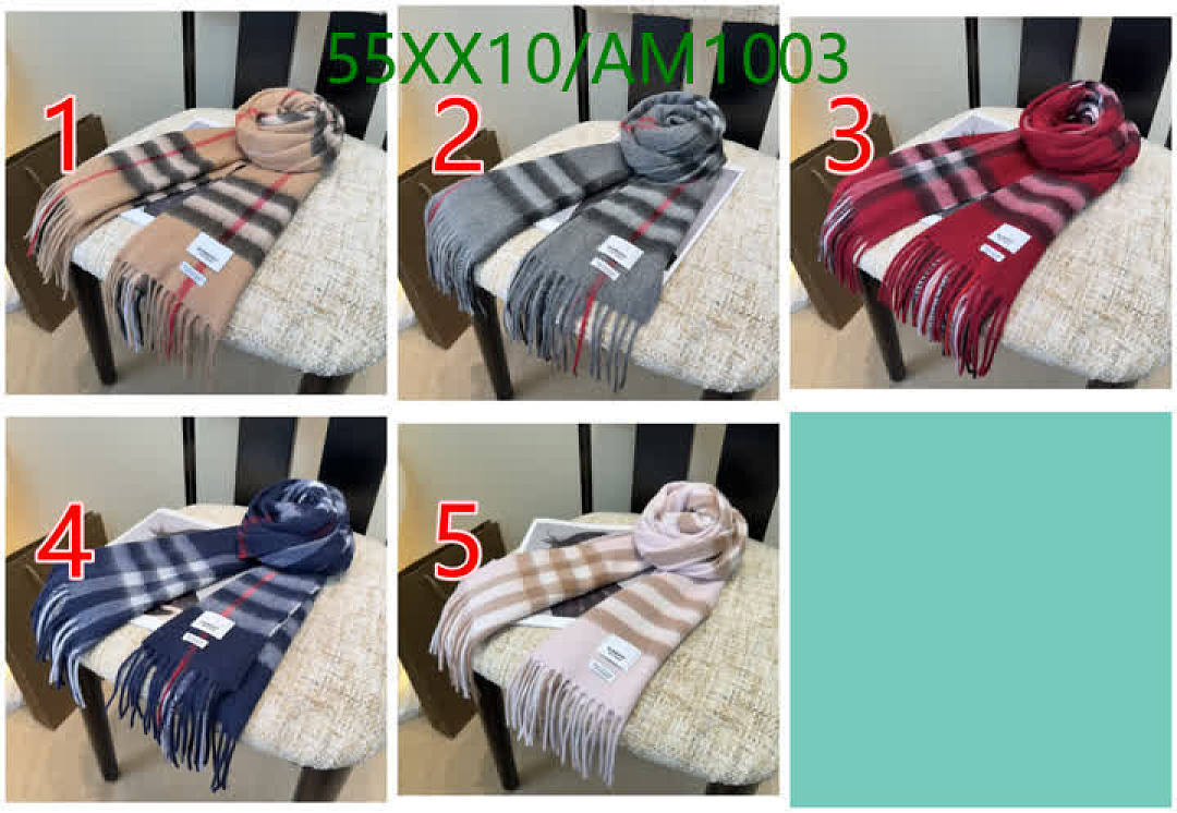 Burberry-Scarves Code: AM1003 $: 55USD