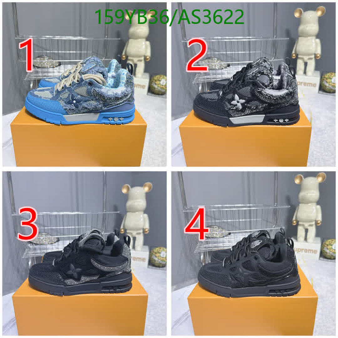 LV-Men shoes Code: AS3622 $: 159USD