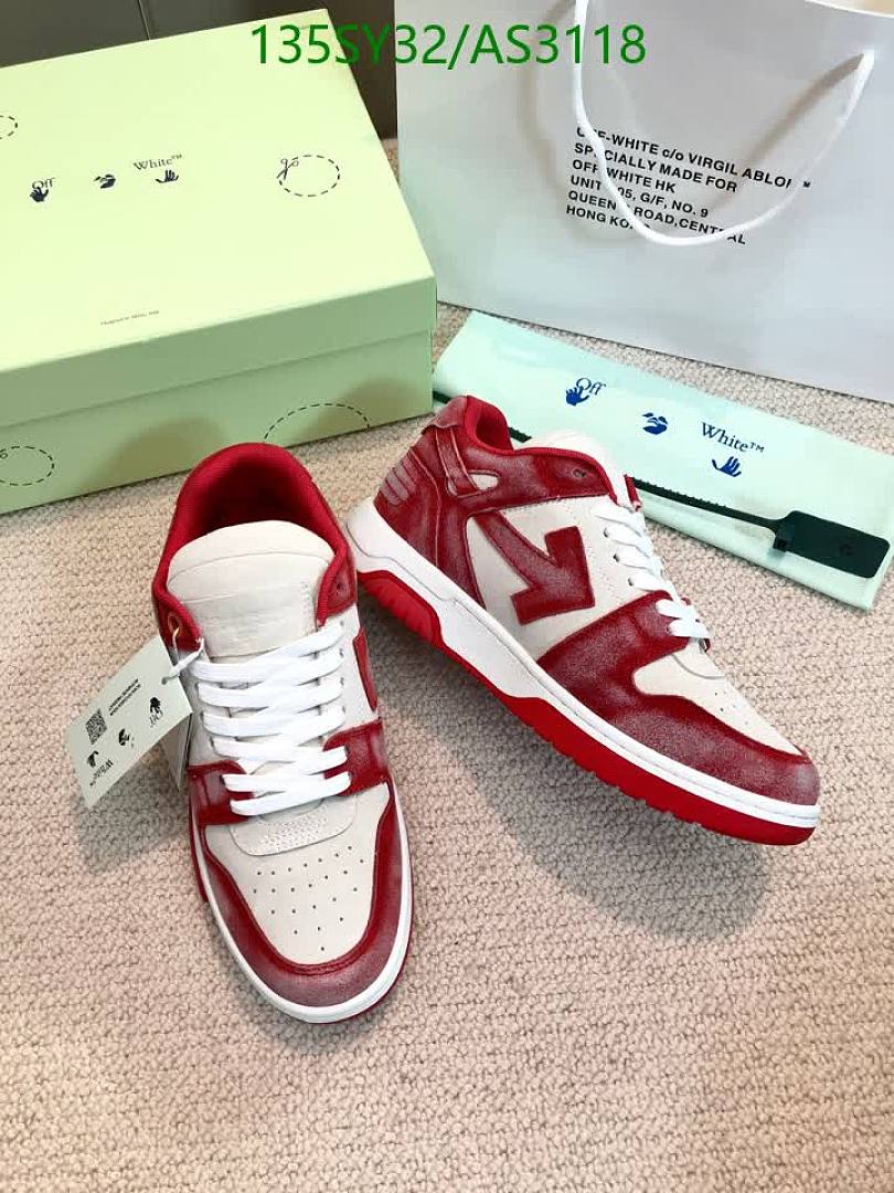 Off White-Women Shoes Code: AS3118 $: 135USD