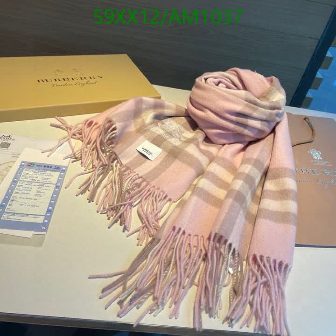 Burberry-Scarves Code: AM1037 $: 59USD