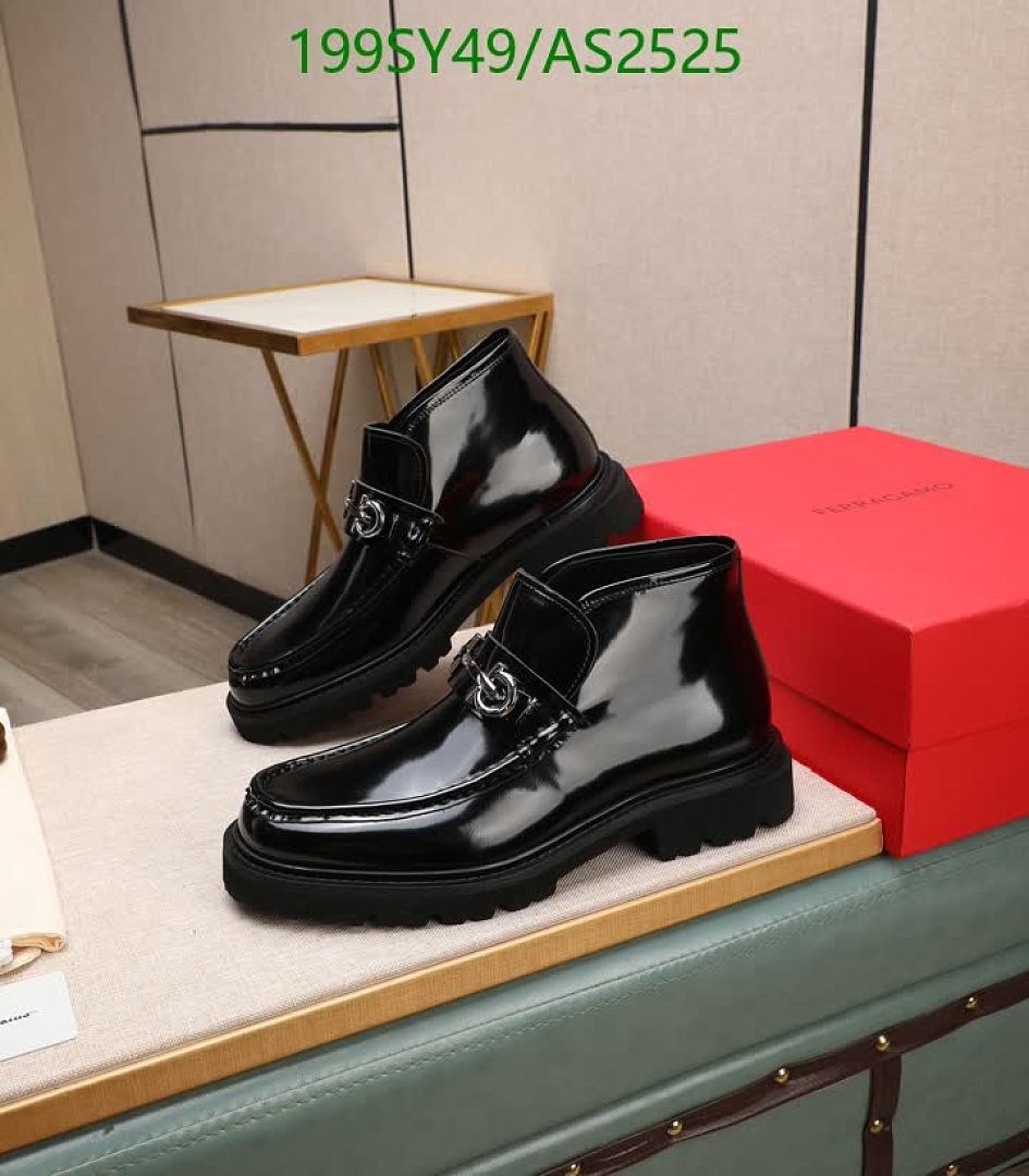 Ferragamo-Men shoes Code: AS2525 $: 199USD
