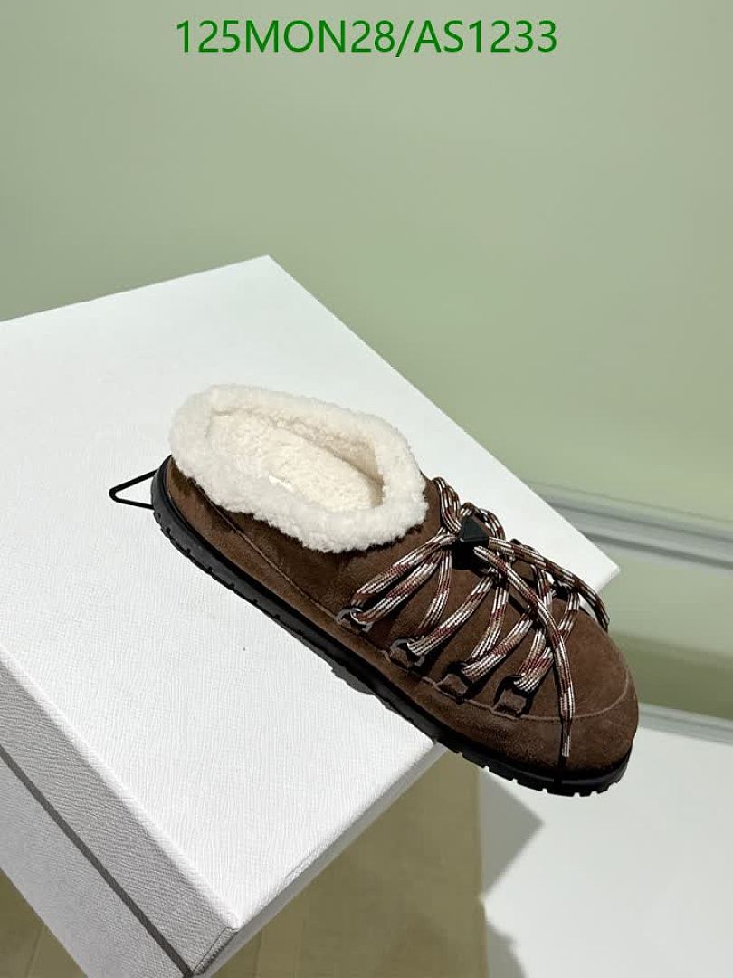 Prada-Women Shoes Code: AS1233 $: 125USD