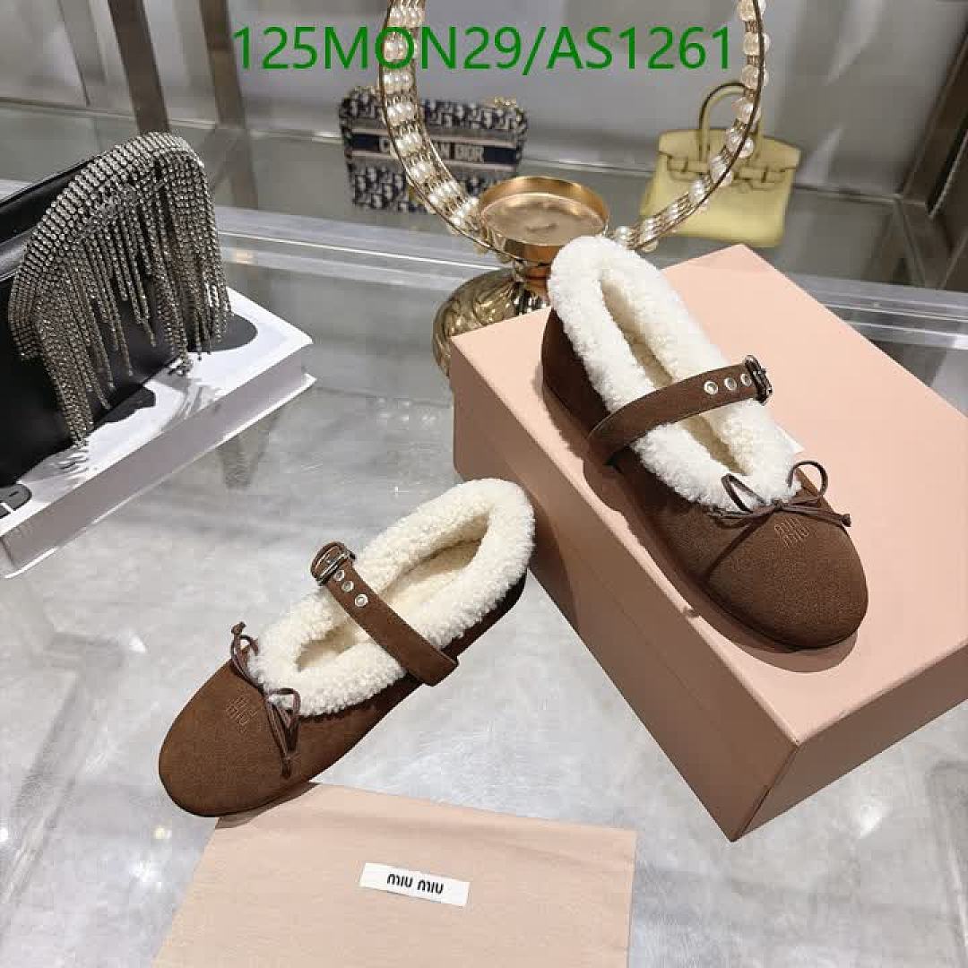 Miu Miu-Women Shoes Code: AS1261 $: 125USD
