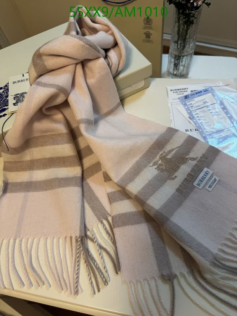 Burberry-Scarves Code: AM1010 $: 55USD