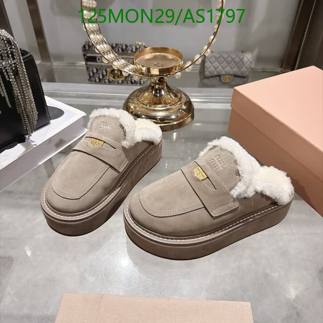 Miu Miu-Women Shoes Code: AS1797 $: 125USD