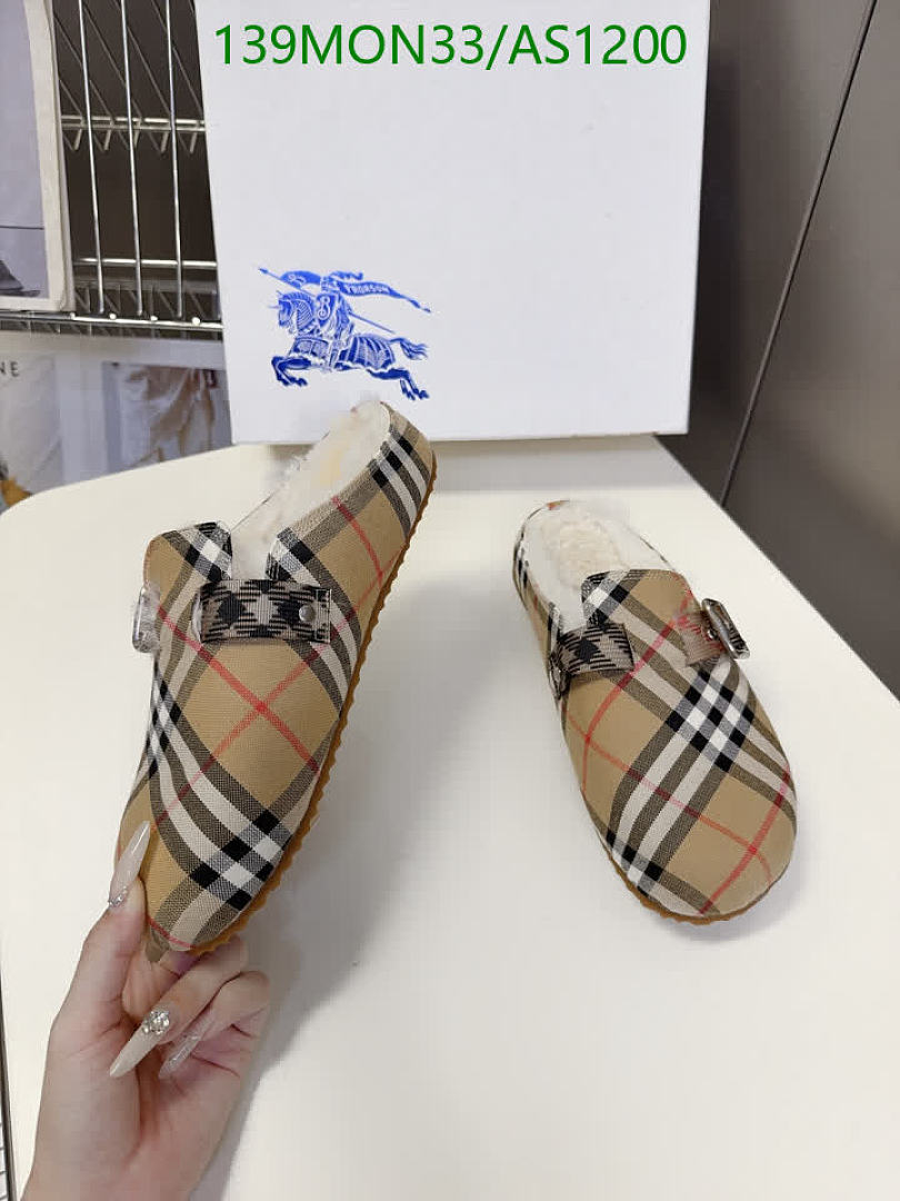 Burberry-Women Shoes Code: AS1200 $: 139USD