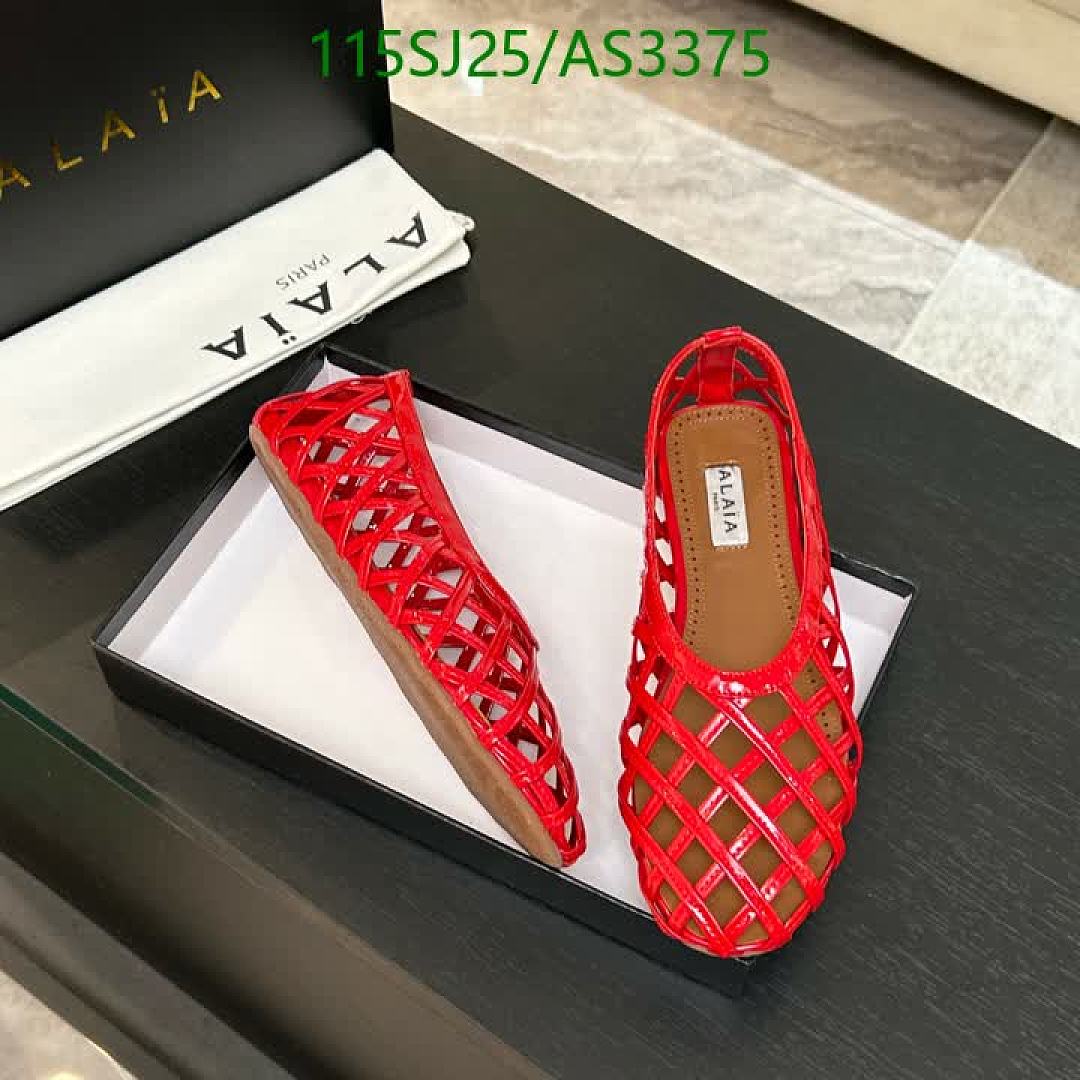 Alaia-Women Shoes Code: AS3375 $: 115USD