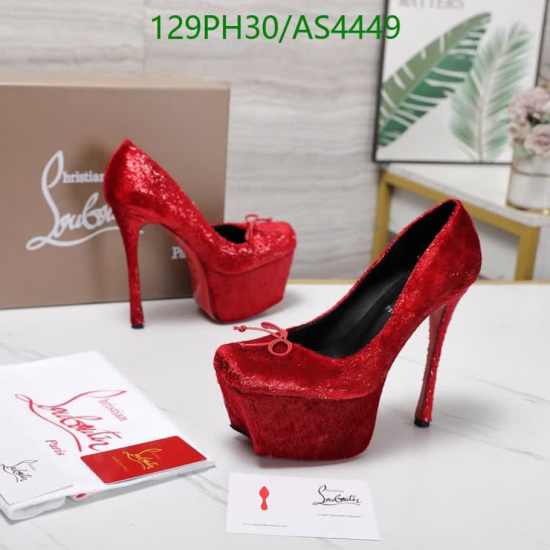 Christian Louboutin-Women Shoes Code: AS4449 $: 129USD