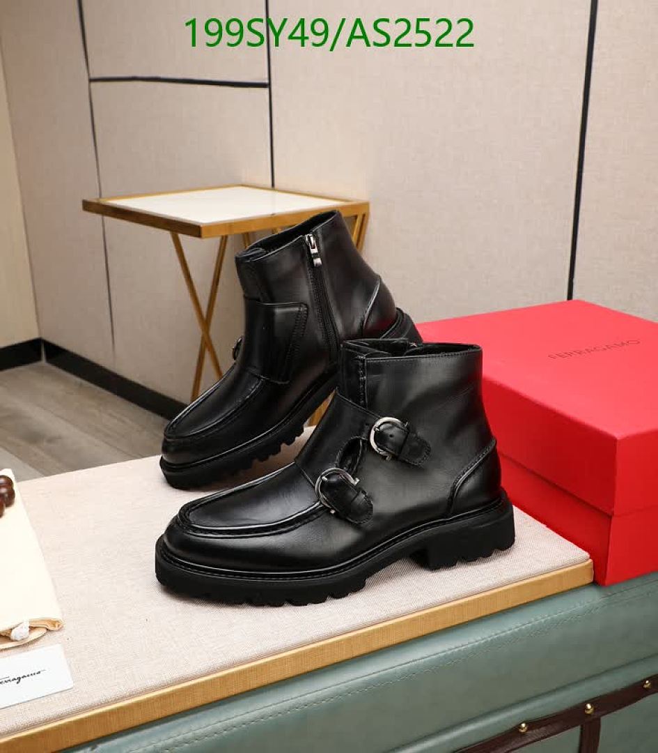 Ferragamo-Men shoes Code: AS2522 $: 199USD