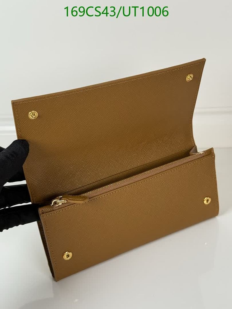 Prada-WalletsMirror Quality Code: UT1006 $: 169USD