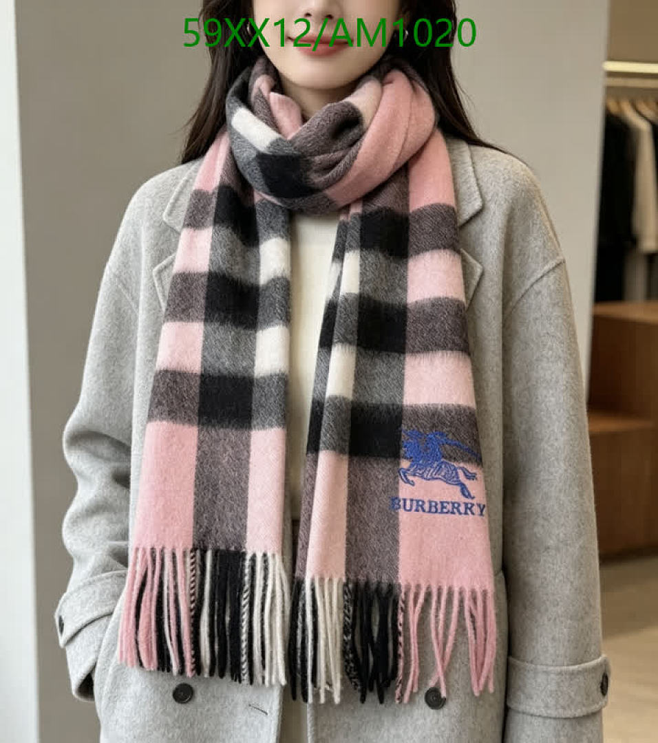 Burberry-Scarves Code: AM1020 $: 59USD