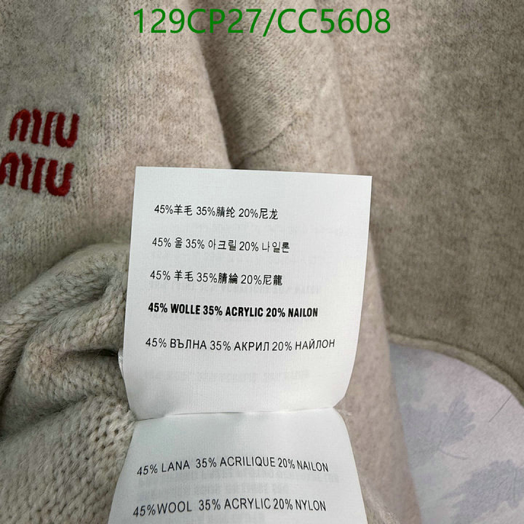 Miu Miu-Clothing Code: CC5608 $: 129USD