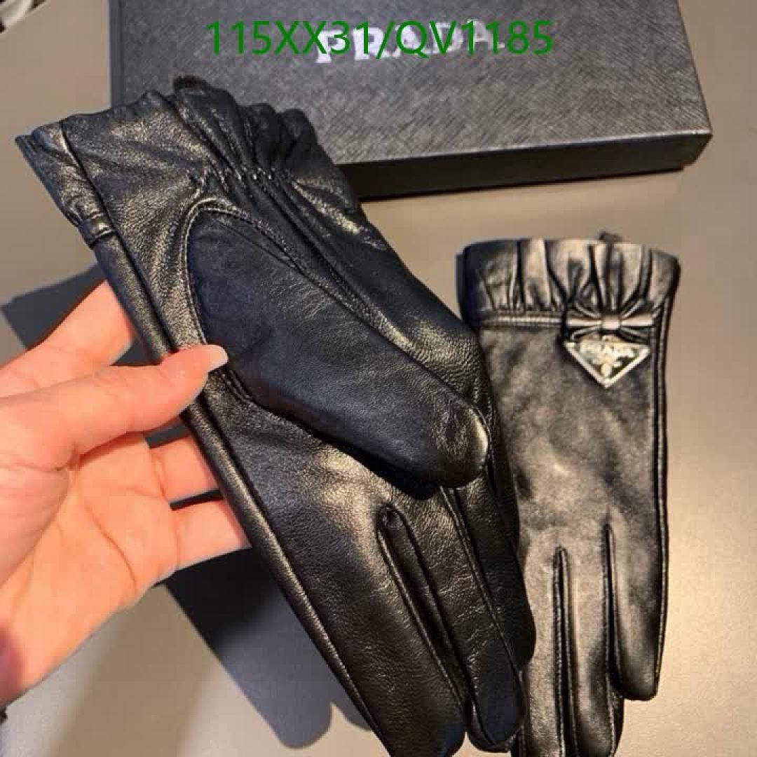 Prada-Gloves Code: QV1185 $: 115USD